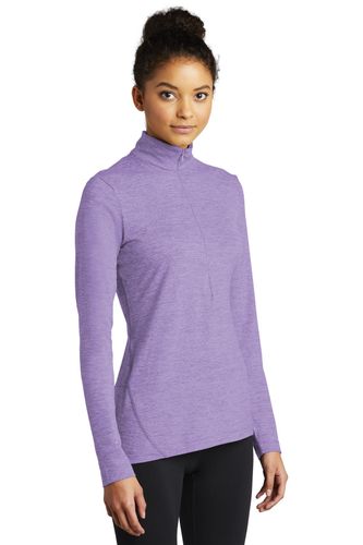 Sport-Tek Ladies Exchange 1.5 Long Sleeve 1/2-Zip LST711 image thumbnail