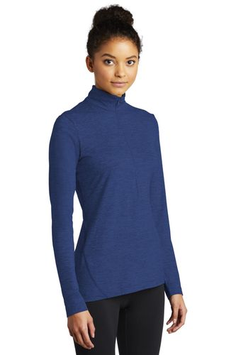 Sport-Tek Ladies Exchange 1.5 Long Sleeve 1/2-Zip LST711 image thumbnail