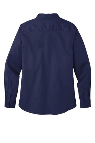 Port Authority Ladies Long Sleeve SuperPro React Twill Shirt. LW808 image thumbnail