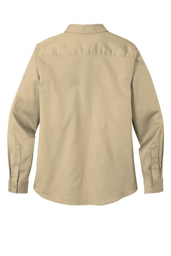Port Authority Ladies Long Sleeve SuperPro React Twill Shirt. LW808 image thumbnail