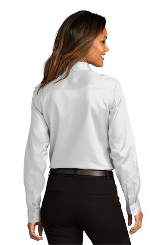 Port Authority Ladies Long Sleeve SuperPro React Twill Shirt. LW808 image thumbnail