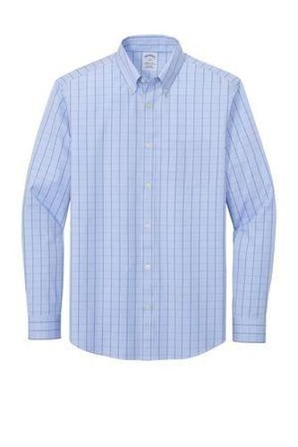 Brooks Brothers Wrinkle-Free Stretch Patterned Shirt BB18008 image thumbnail