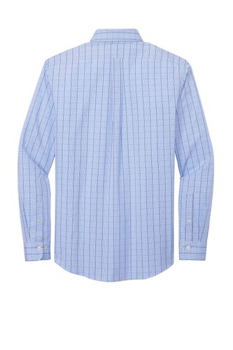 Brooks Brothers Wrinkle-Free Stretch Patterned Shirt BB18008 image thumbnail