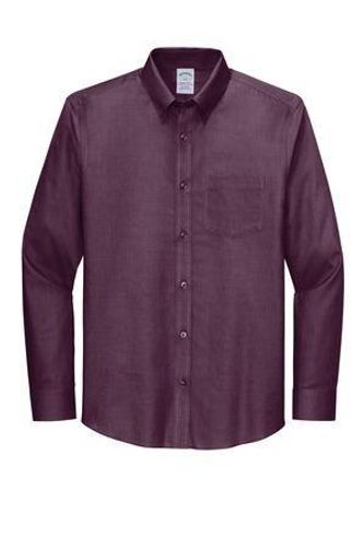 Brooks Brothers Wrinkle-Free Stretch Nailhead Shirt BB18002 image thumbnail