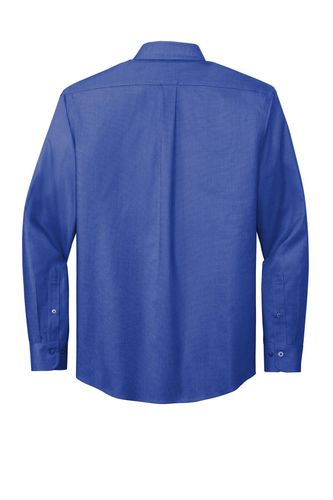 Brooks Brothers Wrinkle-Free Stretch Nailhead Shirt BB18002 image thumbnail