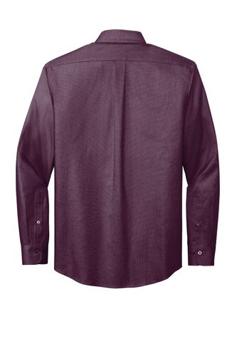 Brooks Brothers Wrinkle-Free Stretch Nailhead Shirt BB18002 image thumbnail