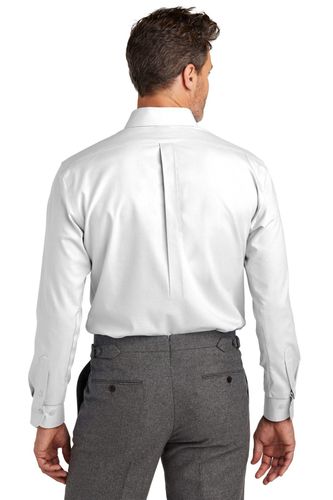 Brooks Brothers Wrinkle-Free Stretch Nailhead Shirt BB18002 image thumbnail