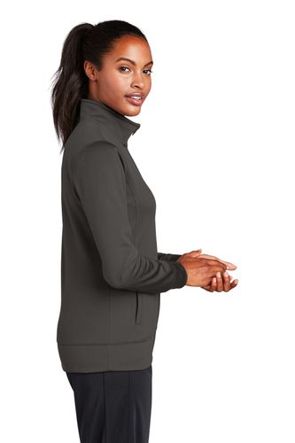 Sport-Tek Ladies Sport-Wick Fleece Full-Zip Jacket. LST241 image thumbnail