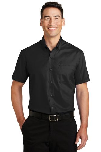 Port Authority Short Sleeve SuperPro Twill Shirt. S664 image thumbnail