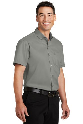 Port Authority Short Sleeve SuperPro Twill Shirt. S664 image thumbnail