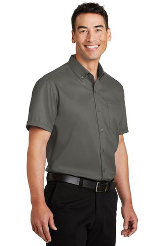 Port Authority Short Sleeve SuperPro Twill Shirt. S664 image thumbnail