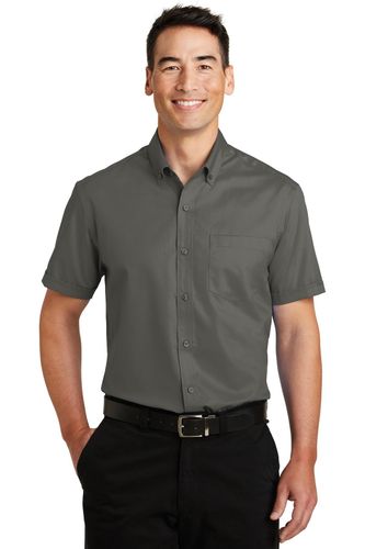 Port Authority Short Sleeve SuperPro Twill Shirt. S664 image thumbnail