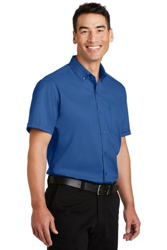 Port Authority Short Sleeve SuperPro Twill Shirt. S664 image thumbnail