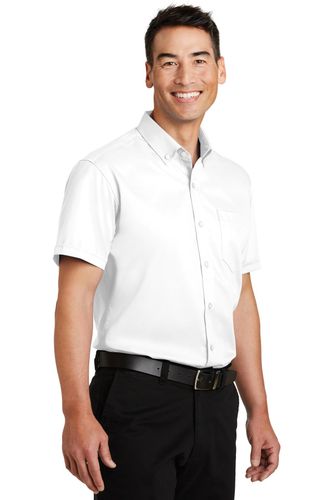 Port Authority Short Sleeve SuperPro Twill Shirt. S664 image thumbnail