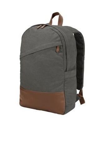 Port Authority Cotton Canvas Backpack. BG210 image thumbnail