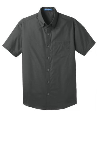 Port Authority Short Sleeve Carefree Poplin Shirt. W101 image thumbnail