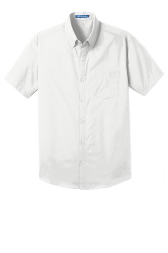 Port Authority Short Sleeve Carefree Poplin Shirt. W101 image thumbnail