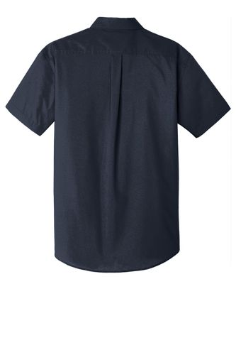 Port Authority Short Sleeve Carefree Poplin Shirt. W101 image thumbnail