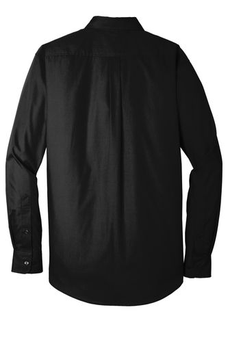 Port Authority Long Sleeve Carefree Poplin Shirt. W100 image thumbnail