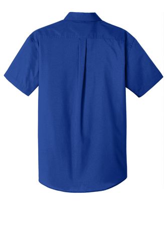 Port Authority Short Sleeve Carefree Poplin Shirt. W101 image thumbnail