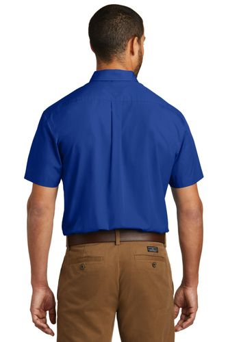 Port Authority Short Sleeve Carefree Poplin Shirt. W101 image thumbnail
