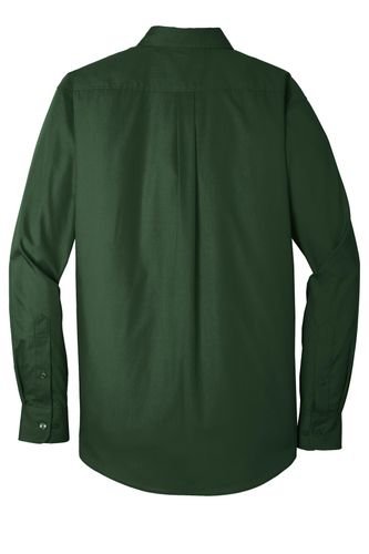 Port Authority Long Sleeve Carefree Poplin Shirt. W100 image thumbnail