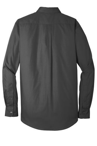 Port Authority Long Sleeve Carefree Poplin Shirt. W100 image thumbnail