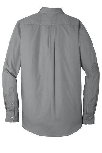 Port Authority Long Sleeve Carefree Poplin Shirt. W100 image thumbnail