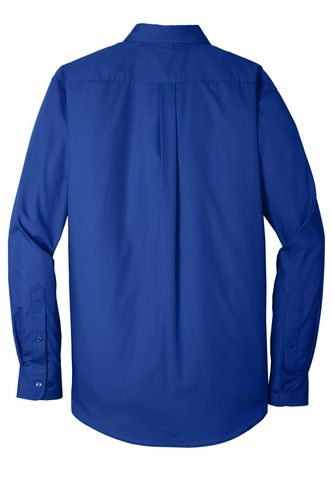 Port Authority Long Sleeve Carefree Poplin Shirt. W100 image thumbnail