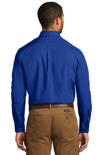 Port Authority Long Sleeve Carefree Poplin Shirt. W100 image thumbnail