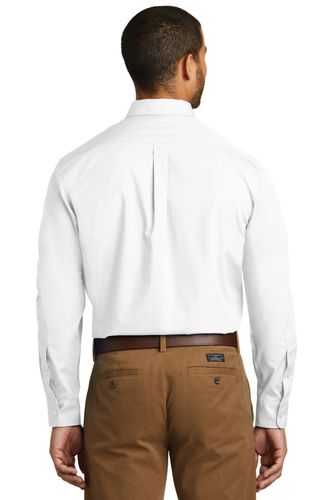 Port Authority Long Sleeve Carefree Poplin Shirt. W100 image thumbnail