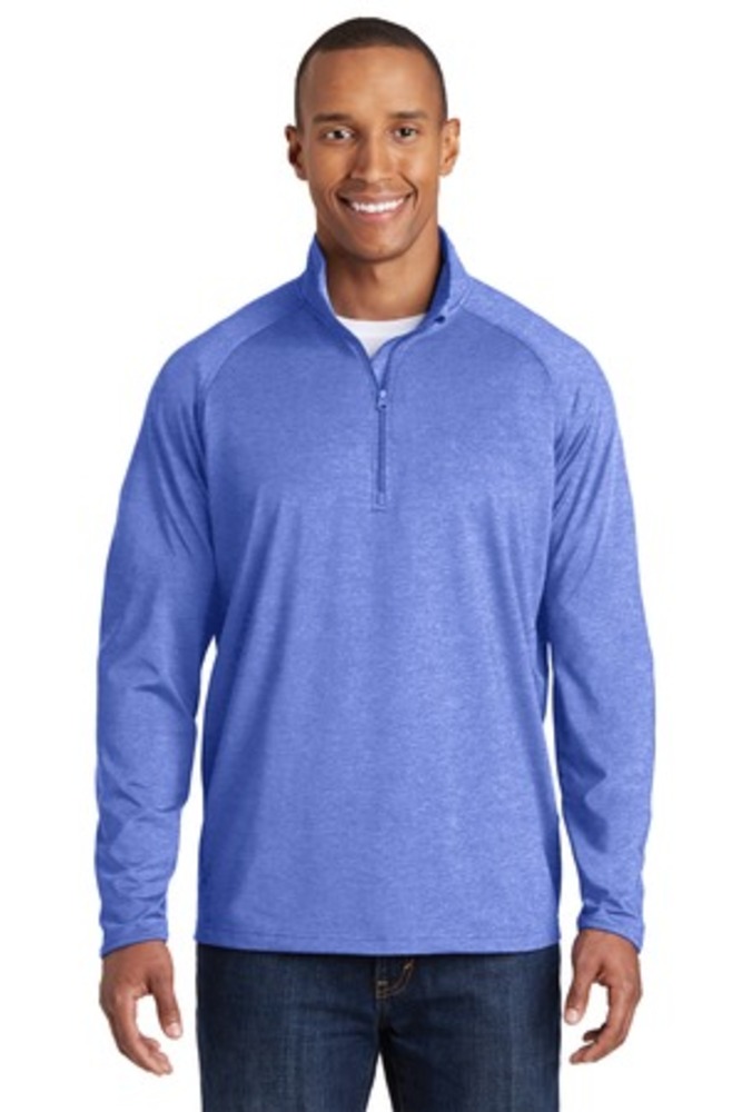 Sport-Tek® Sport-Wick® Stretch 1/2-Zip Pullover. ST850 primary image