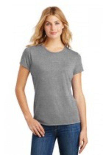 District Made® Ladies Perfect Tri® Crew Tee. DM130L image thumbnail