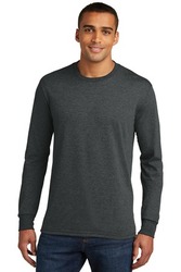 Image of District Made Mens Perfect Tri Long Sleeve Crew Tee . DM132