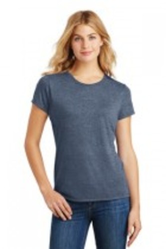 District Made® Ladies Perfect Tri® Crew Tee. DM130L image thumbnail