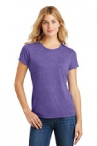 District Made® Ladies Perfect Tri® Crew Tee. DM130L image thumbnail