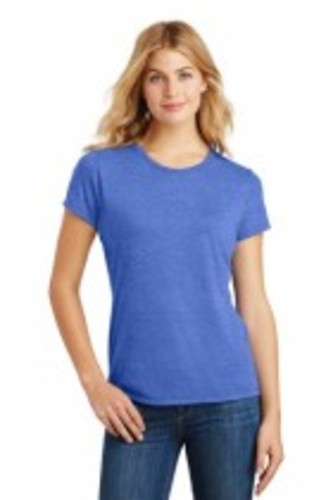 District Made® Ladies Perfect Tri® Crew Tee. DM130L image thumbnail