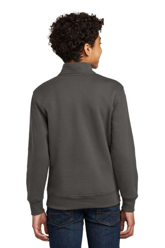 Port & Company Youth Core Fleece 1/4-Zip Pullover Sweatshirt PC78YQ image thumbnail