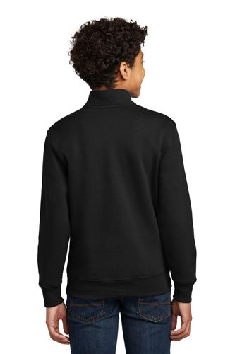 Port & Company Youth Core Fleece 1/4-Zip Pullover Sweatshirt PC78YQ image thumbnail