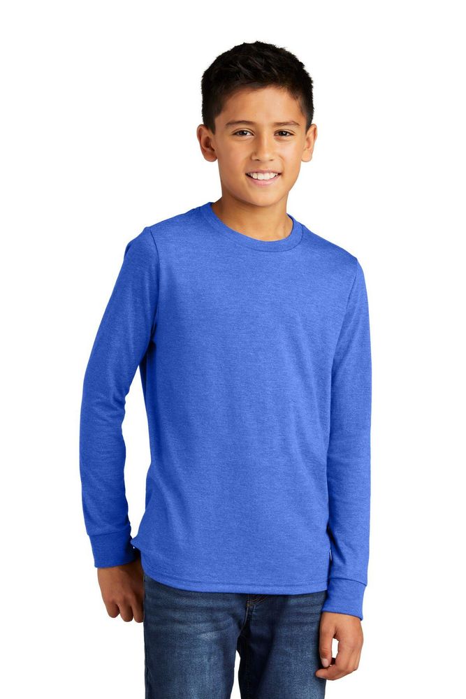 District Youth Perfect Tri Long Sleeve Tee DT132Y primary image