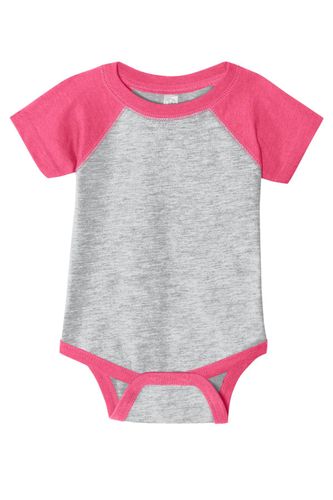 Rabbit Skins Infant Baseball Fine Jersey Bodysuit. RS4430 image thumbnail