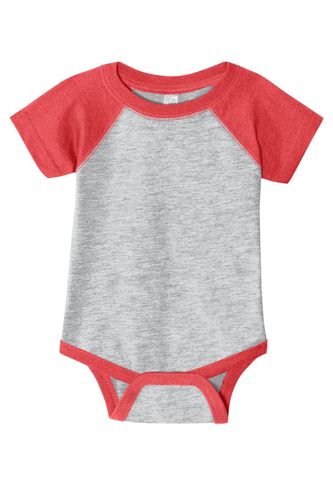 Rabbit Skins Infant Baseball Fine Jersey Bodysuit. RS4430 image thumbnail