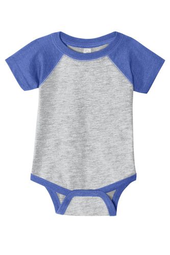 Rabbit Skins Infant Baseball Fine Jersey Bodysuit. RS4430 image thumbnail
