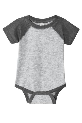 Rabbit Skins Infant Baseball Fine Jersey Bodysuit. RS4430 image thumbnail