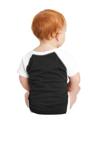 Rabbit Skins Infant Baseball Fine Jersey Bodysuit. RS4430 image thumbnail