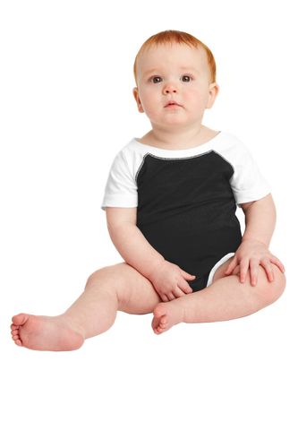 Rabbit Skins Infant Baseball Fine Jersey Bodysuit. RS4430 image thumbnail
