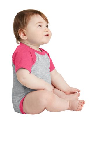 Rabbit Skins Infant Baseball Fine Jersey Bodysuit. RS4430 image thumbnail