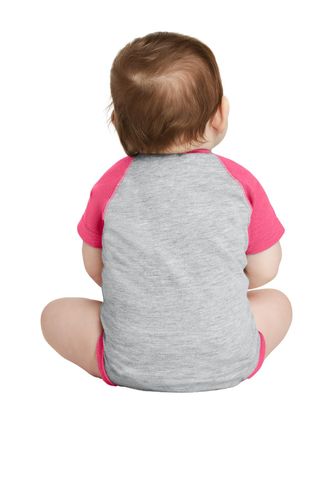 Rabbit Skins Infant Baseball Fine Jersey Bodysuit. RS4430 image thumbnail