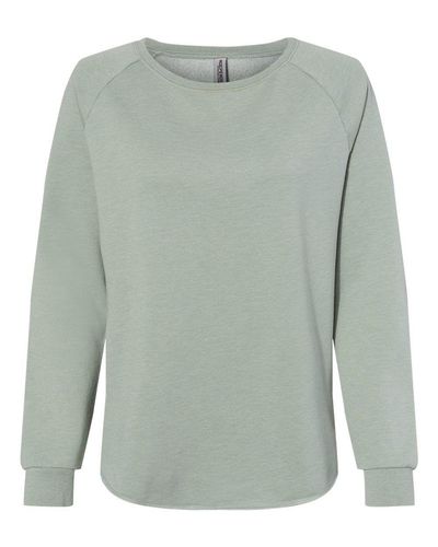 Women's California Wave Wash Crewneck Sweatshirt - PRM2000 image thumbnail Women's California Wave Wash Crewneck Sweatshirt - PRM2000 image thumbnail