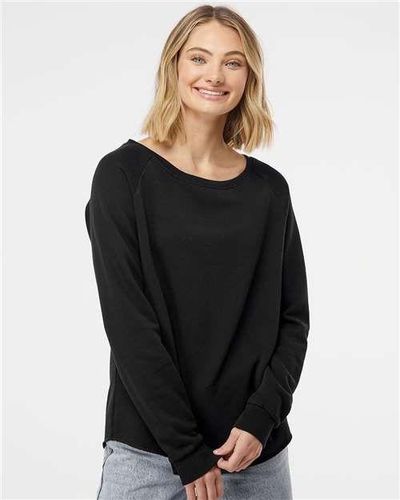 Women's California Wave Wash Crewneck Sweatshirt - PRM2000 image thumbnail Women's California Wave Wash Crewneck Sweatshirt - PRM2000 image thumbnail